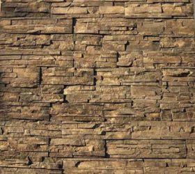Concrete-Ez Fit Chocolate Brown stone cladding